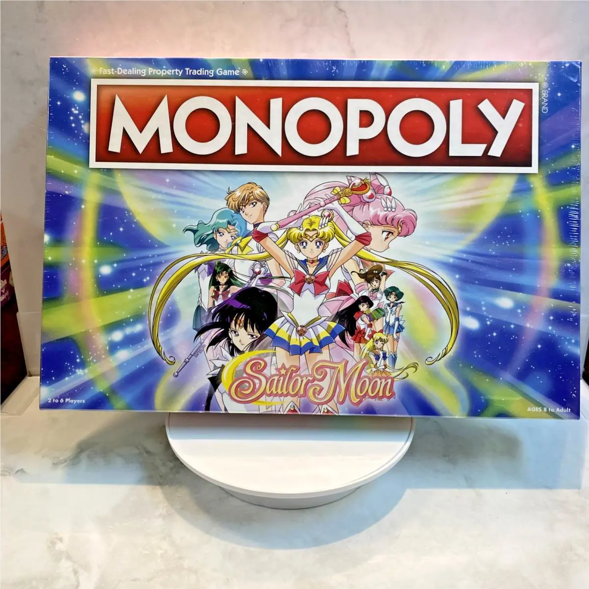 Monopoly Sailor Moon Edition Board Game Hasbro EBRC2