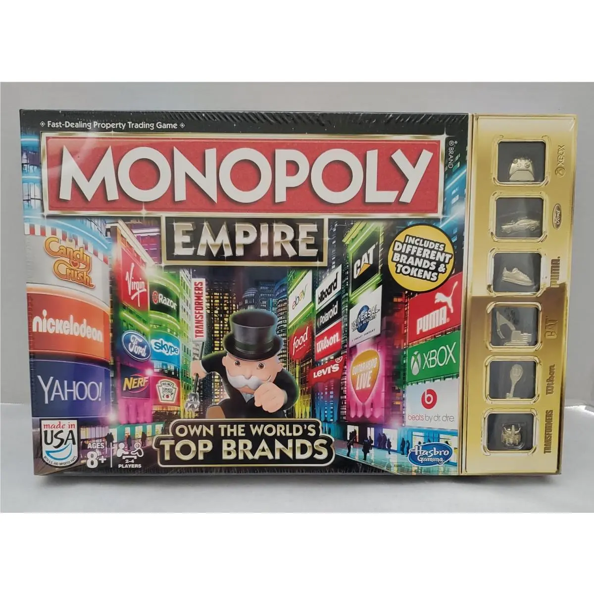 Monopoly Empire Gold Edition 2015 Top Brands Edition Hasbro