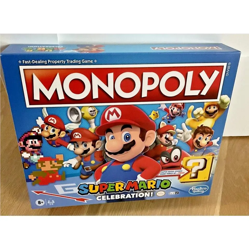 Monopoly Super Mario Celebration Edition Board Game Hasbro