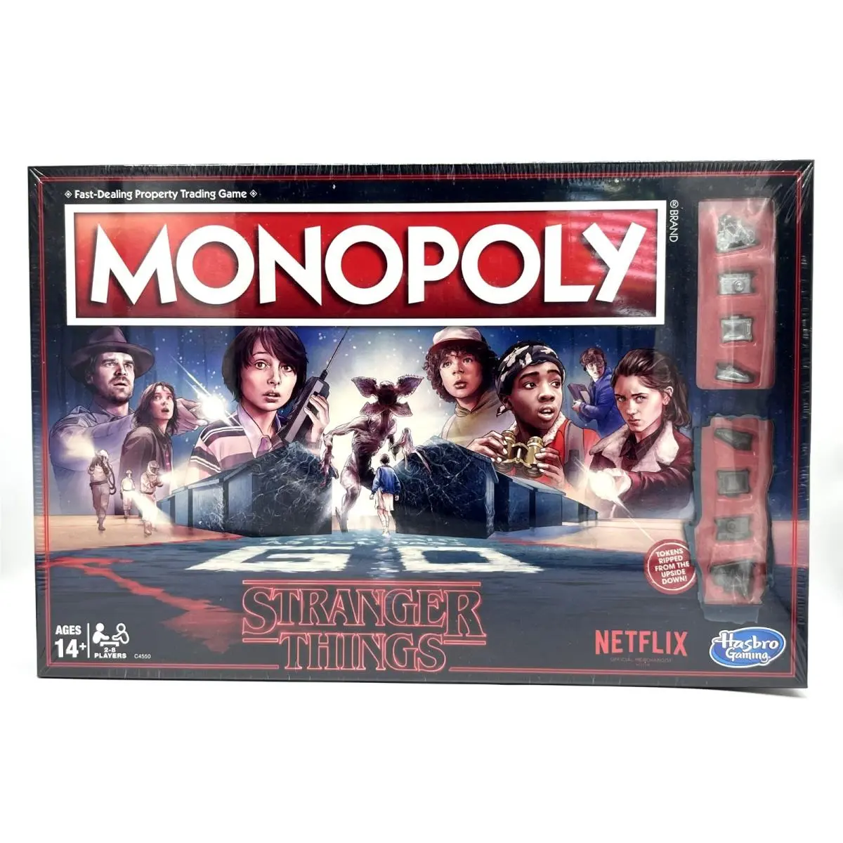 2017 Monopoly Netflix Stranger Things Edition Board Game