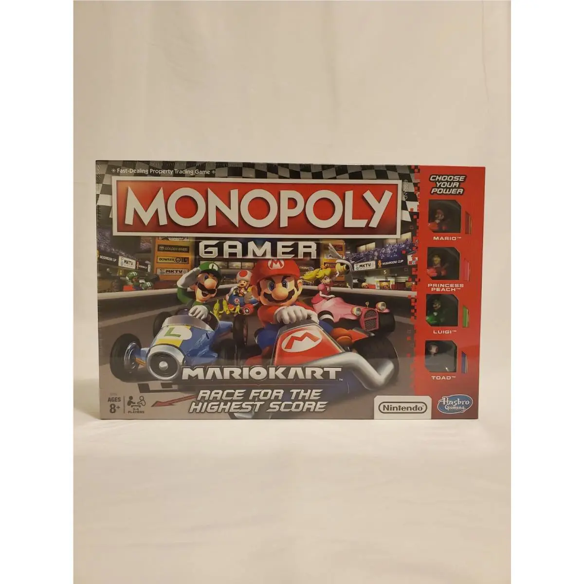 Monopoly Gamer Mario Kart Board Game Hasbro