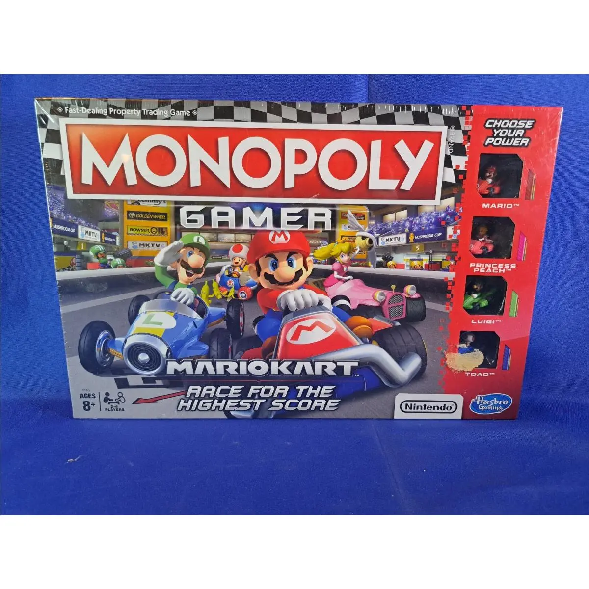 Monopoly Mario Kart Board Game Nintendo Hasbro