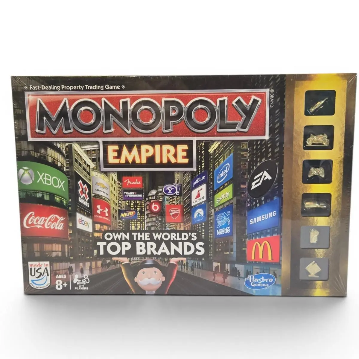 Monopoly Empire Gold Edition Top Brands Board Game 2013