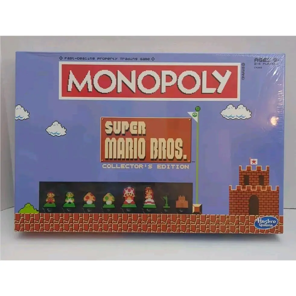 Monopoly: Super Mario Bros Collector`s Edition Board Game
