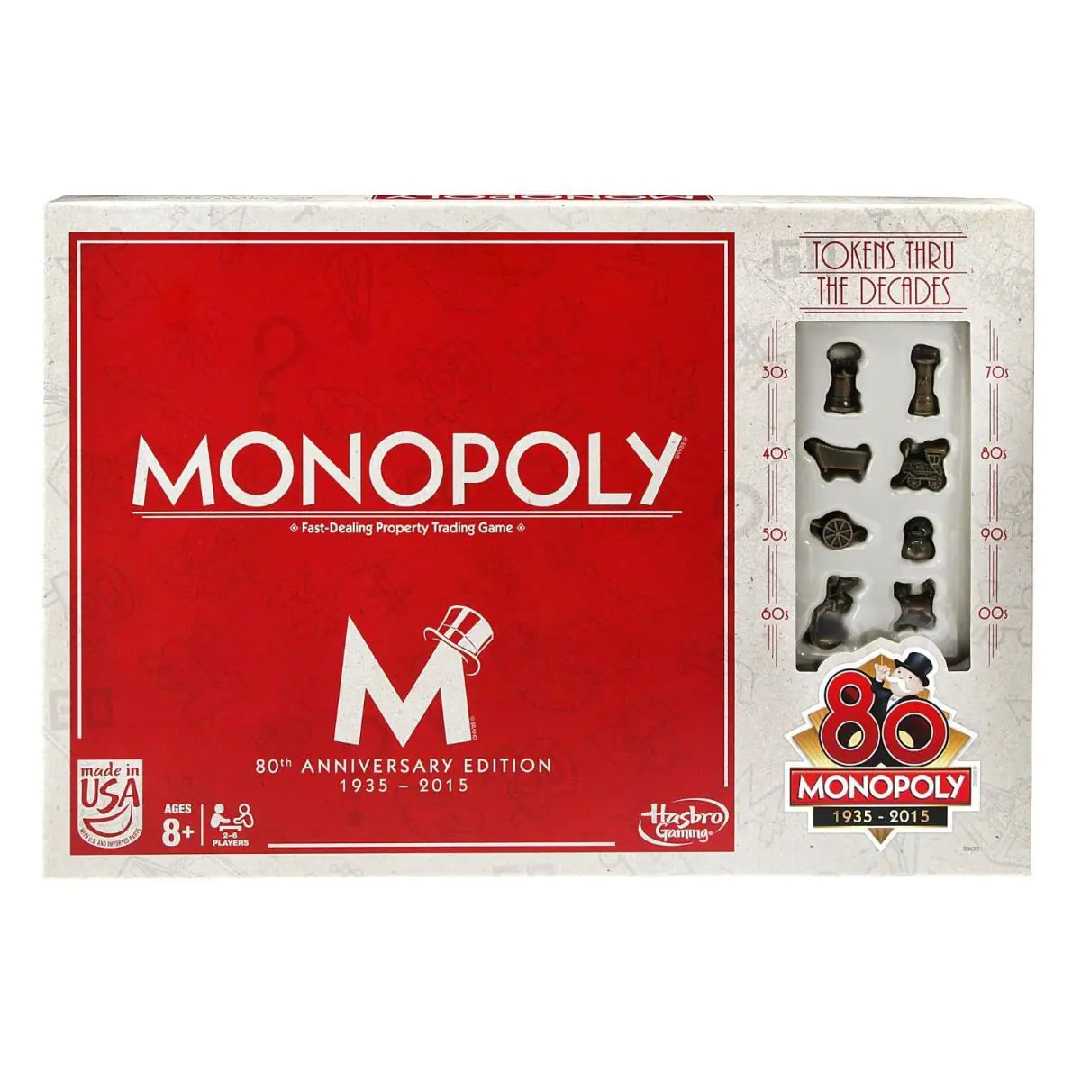 Monopoly Game 80th Anniversary
