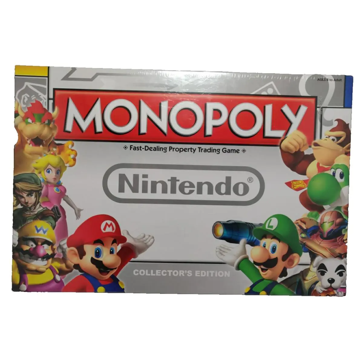 Nintendo Collector`s Edition Monopoly Hasbro 2014 Usa Mario Link