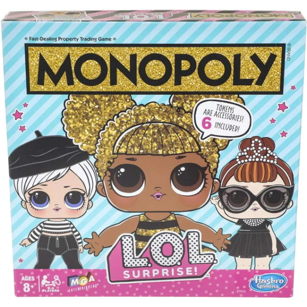 Monopoly: L.o.l. Surprise Edition Board Game 2-4 Players