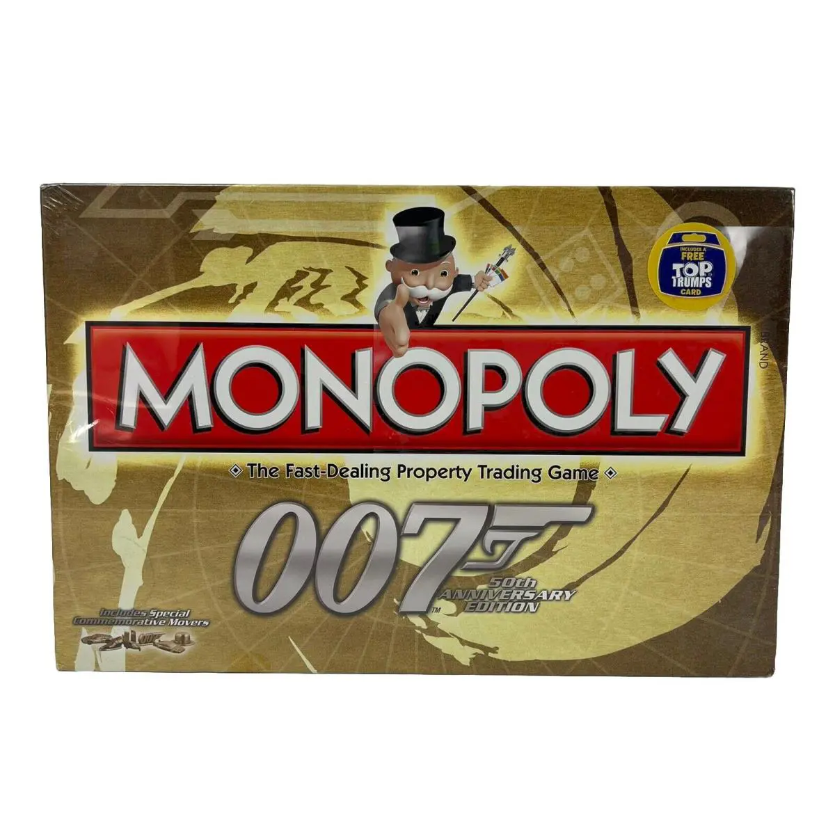 Monopoly 50th Anniversary Edition: James Bond 007 Board Game Rare