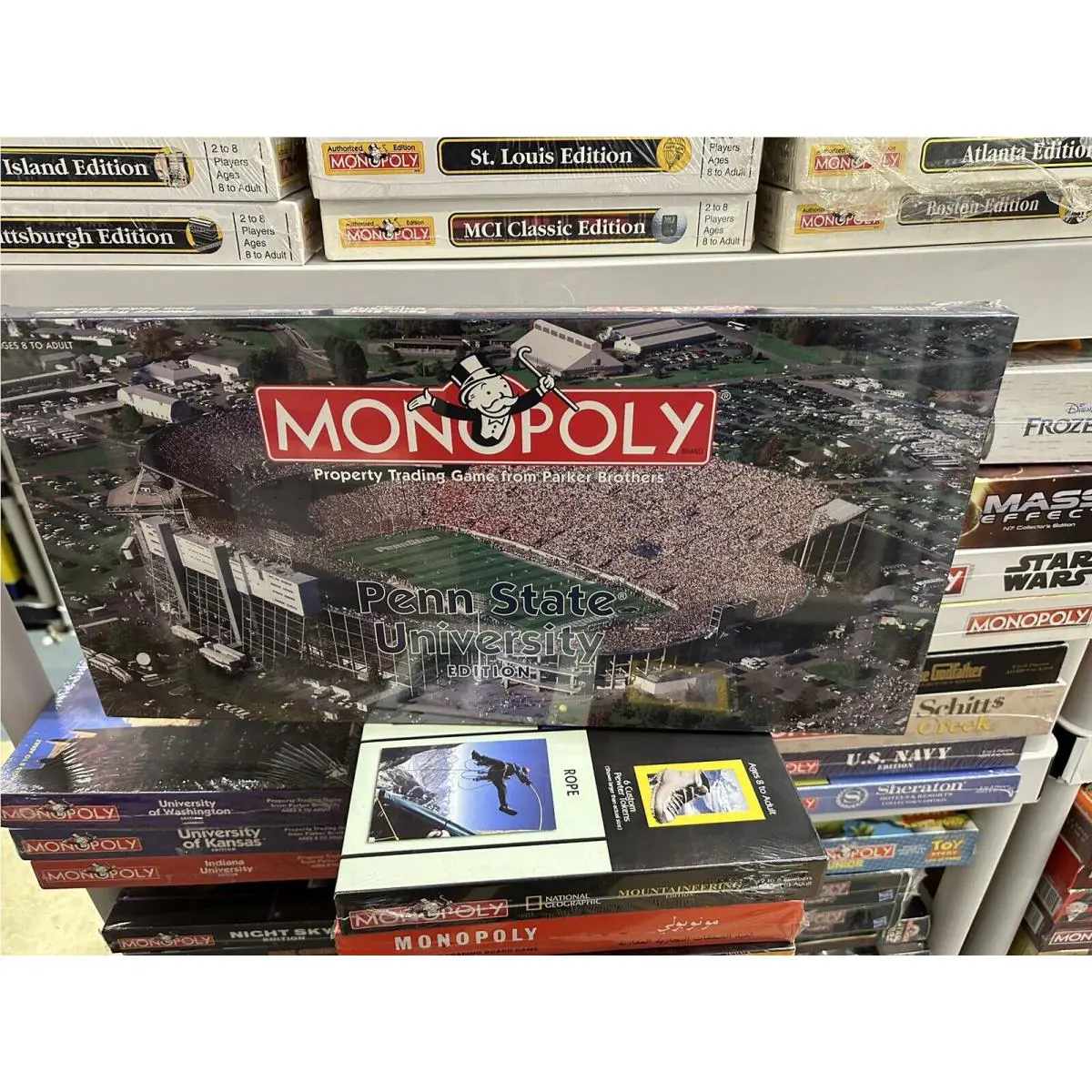 Monopoly Penn State University Edition Board Game Vintage Htf