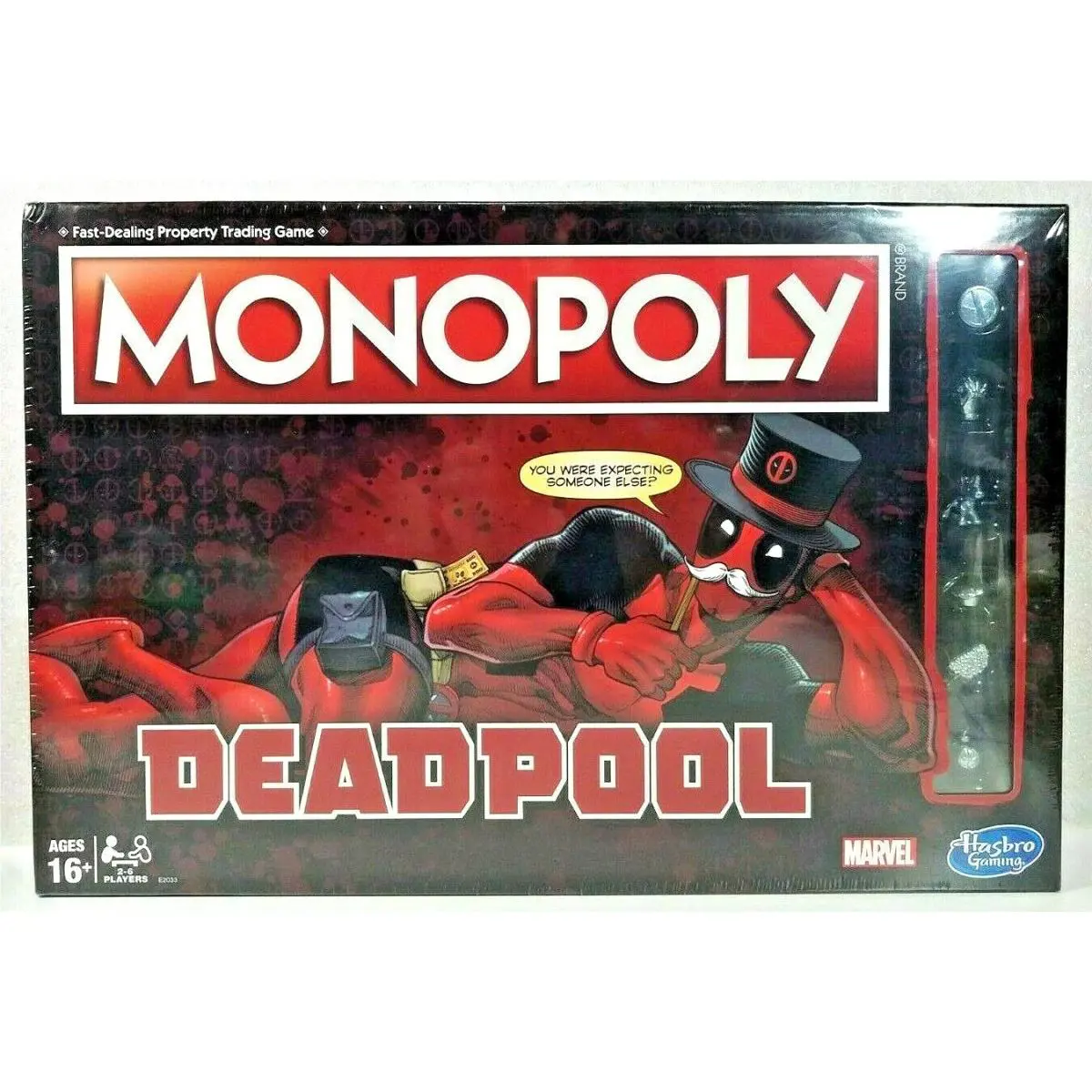 Deadpool Monopoly Marvel Edition Board Game Hasbro