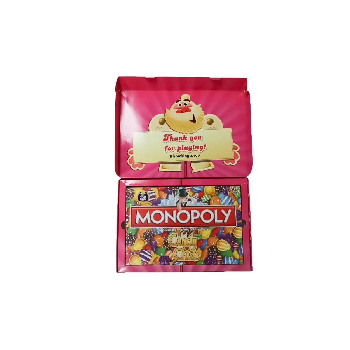 Candy Crush Soda Saga Monopoly Board Game Gift Box Fun Joyful Times