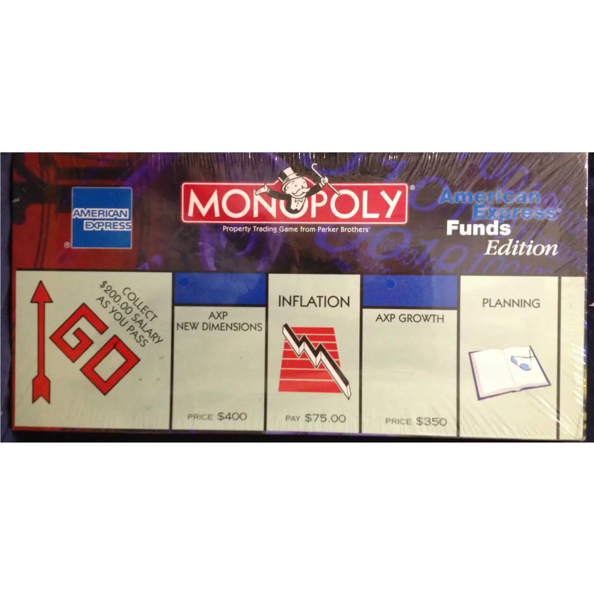 Monopoly American Express Funds Edition-new IN Factory Shrink Wrap