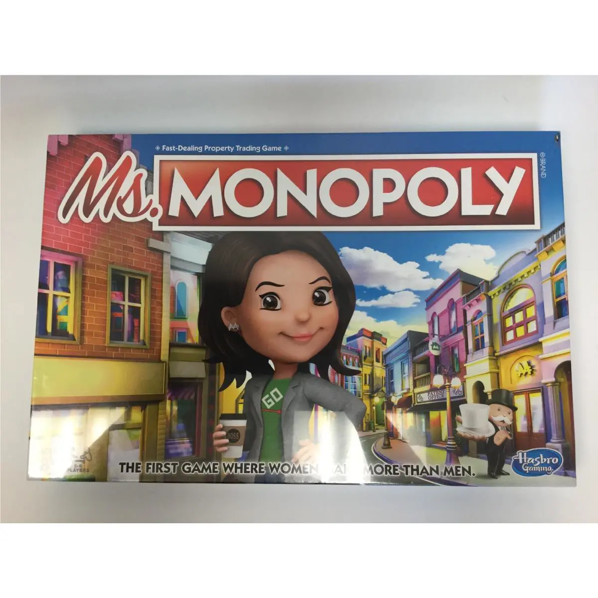 Ms. Monopoly Board Game Hasbro + - Rare - IN Hand Now Shipping