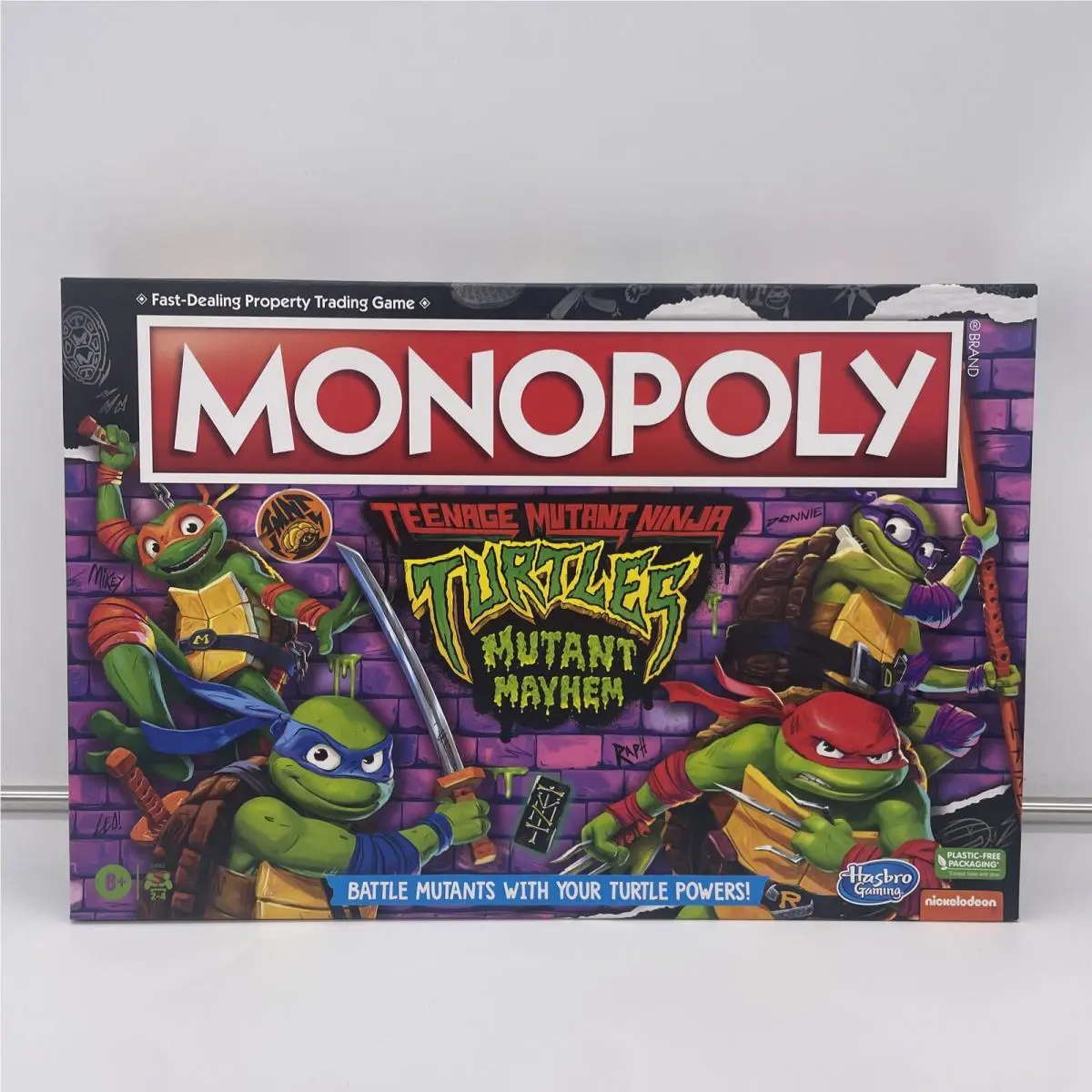 Tmnt Mutant Mayhem Monopoly Board Game Teenage Mutant Ninja Turtles