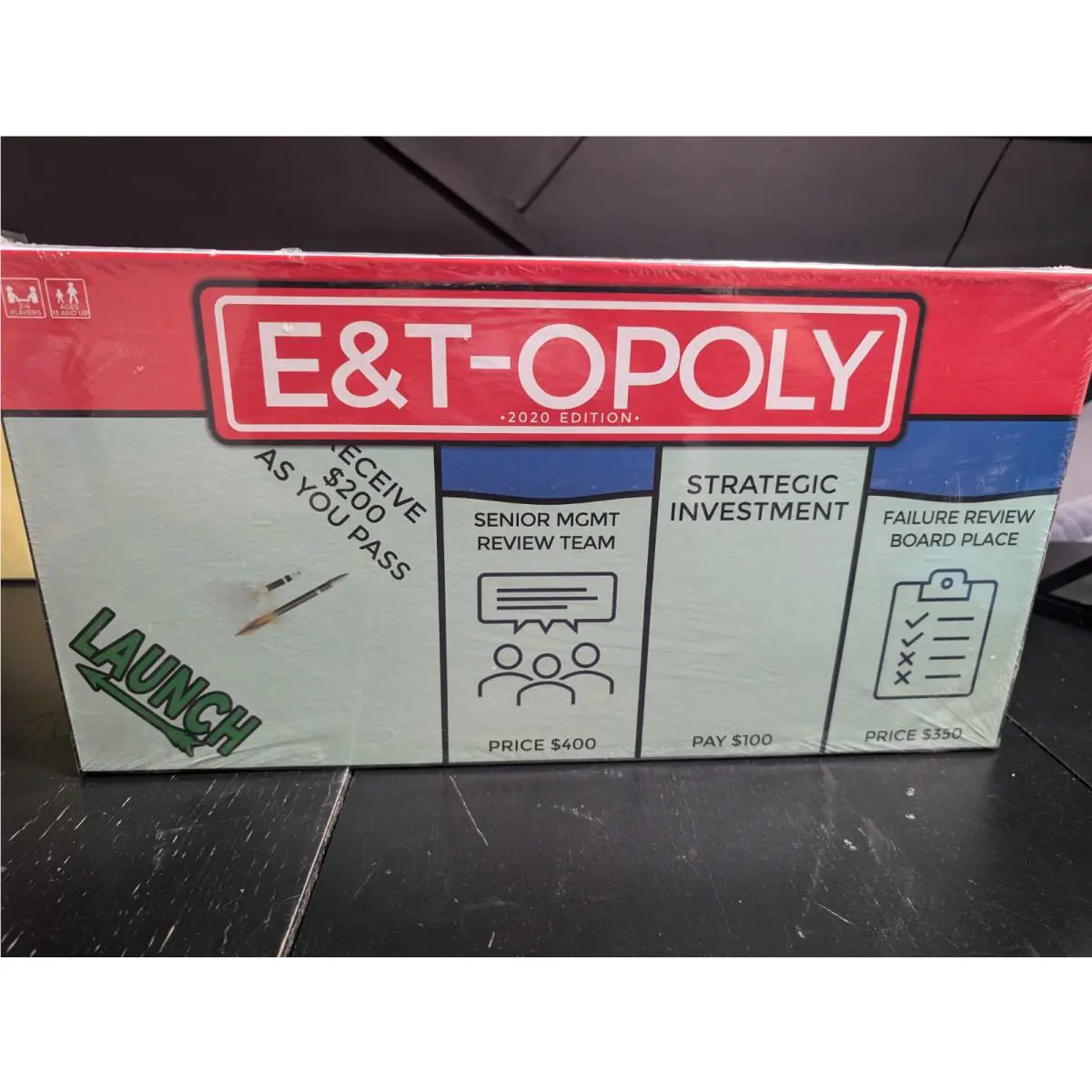 Lockheed Martin Space E T-opoly Edition 2020 Board Game Monopoly Game
