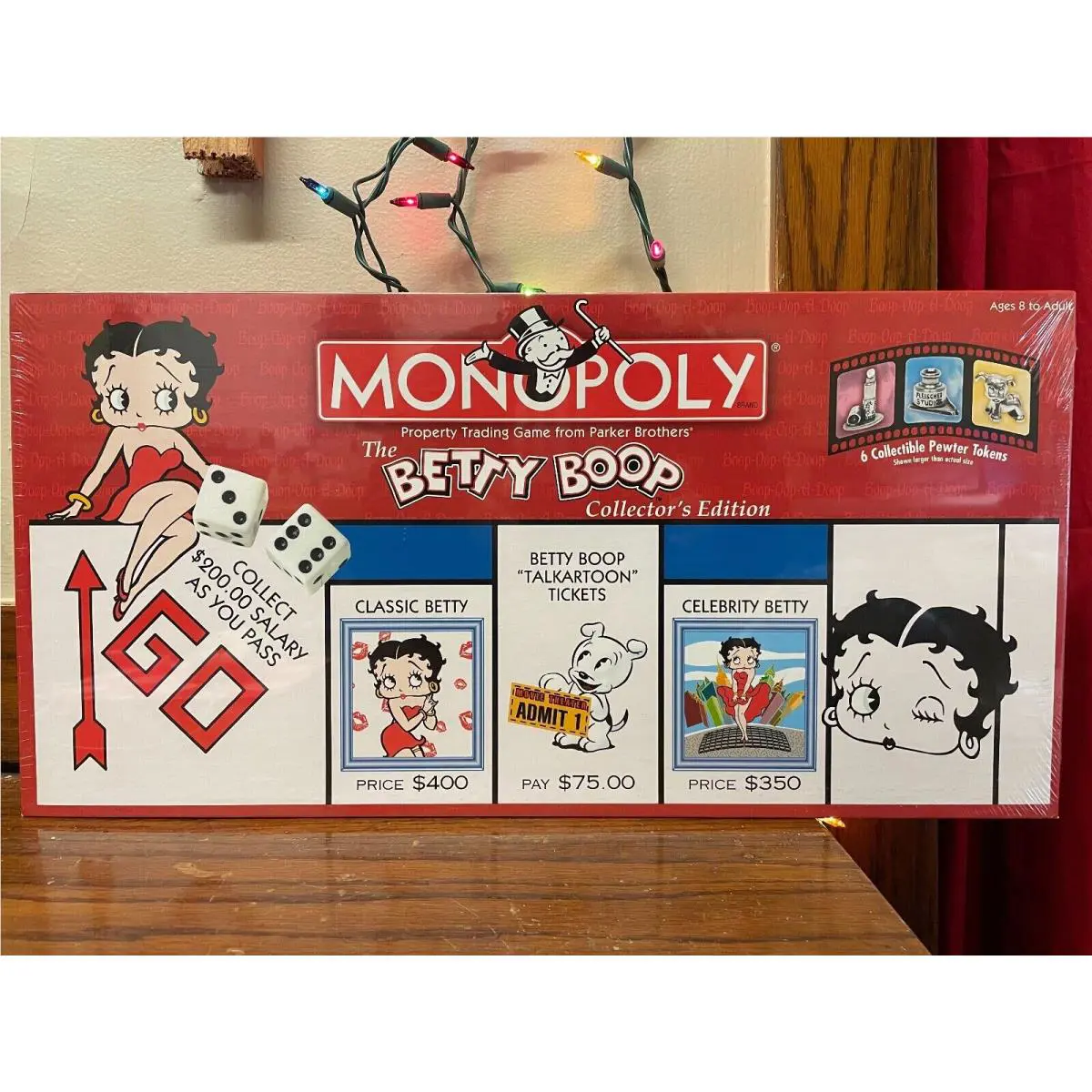 2001/2002 Monopoly - The Betty Boop Collector`s Edition