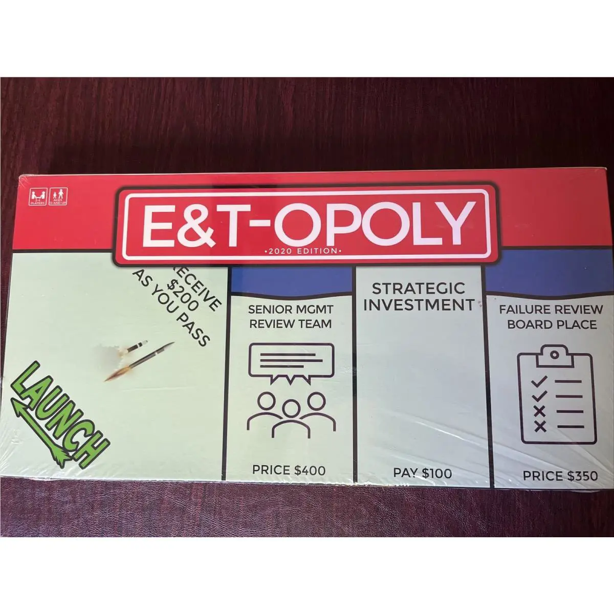 Lockheed Martin Space E T Monopoly Game Limited Special Edition 2020 Board