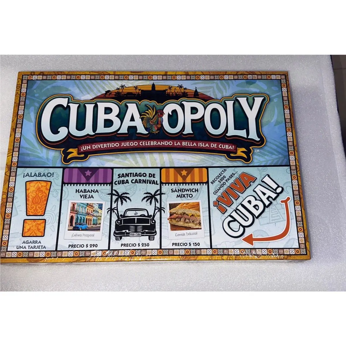 Cubaopoly Monopoly Cuba Game Cuba Opoly Board Game