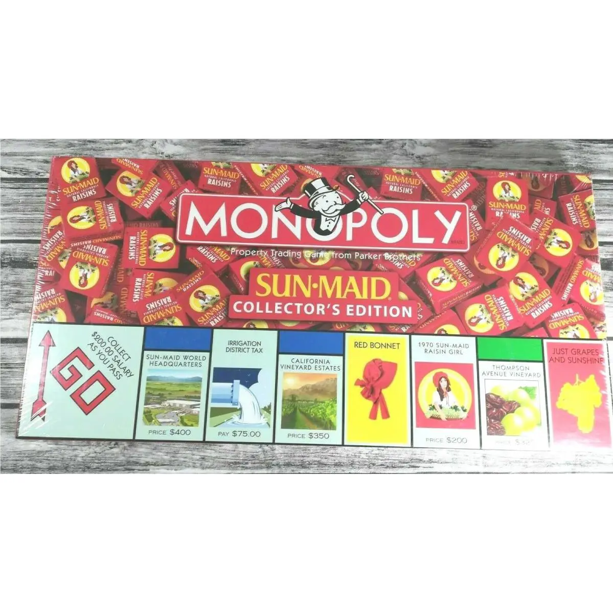 Monopoly Sun-maid Collector`s Edition 2006 Hasbro Usaopoly