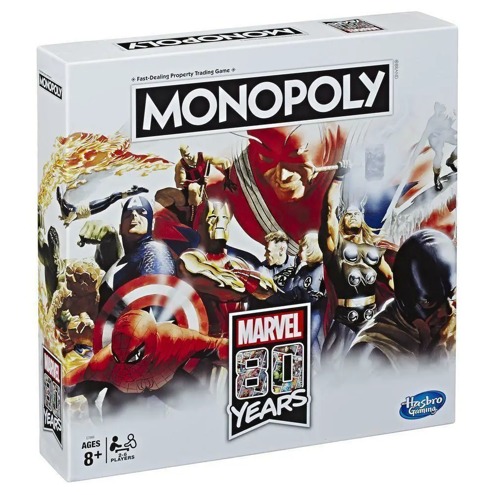 Monopoly Marvel 80th Anniversary Edition Game