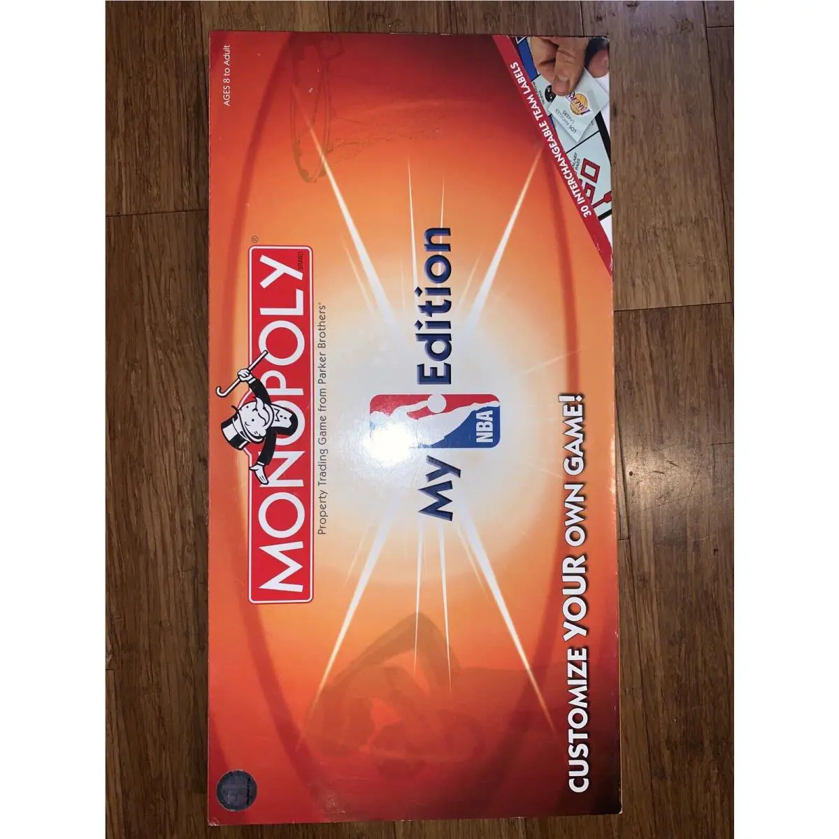 Monopoly My Nba Basketball Edition 2006 Pewter Peices New