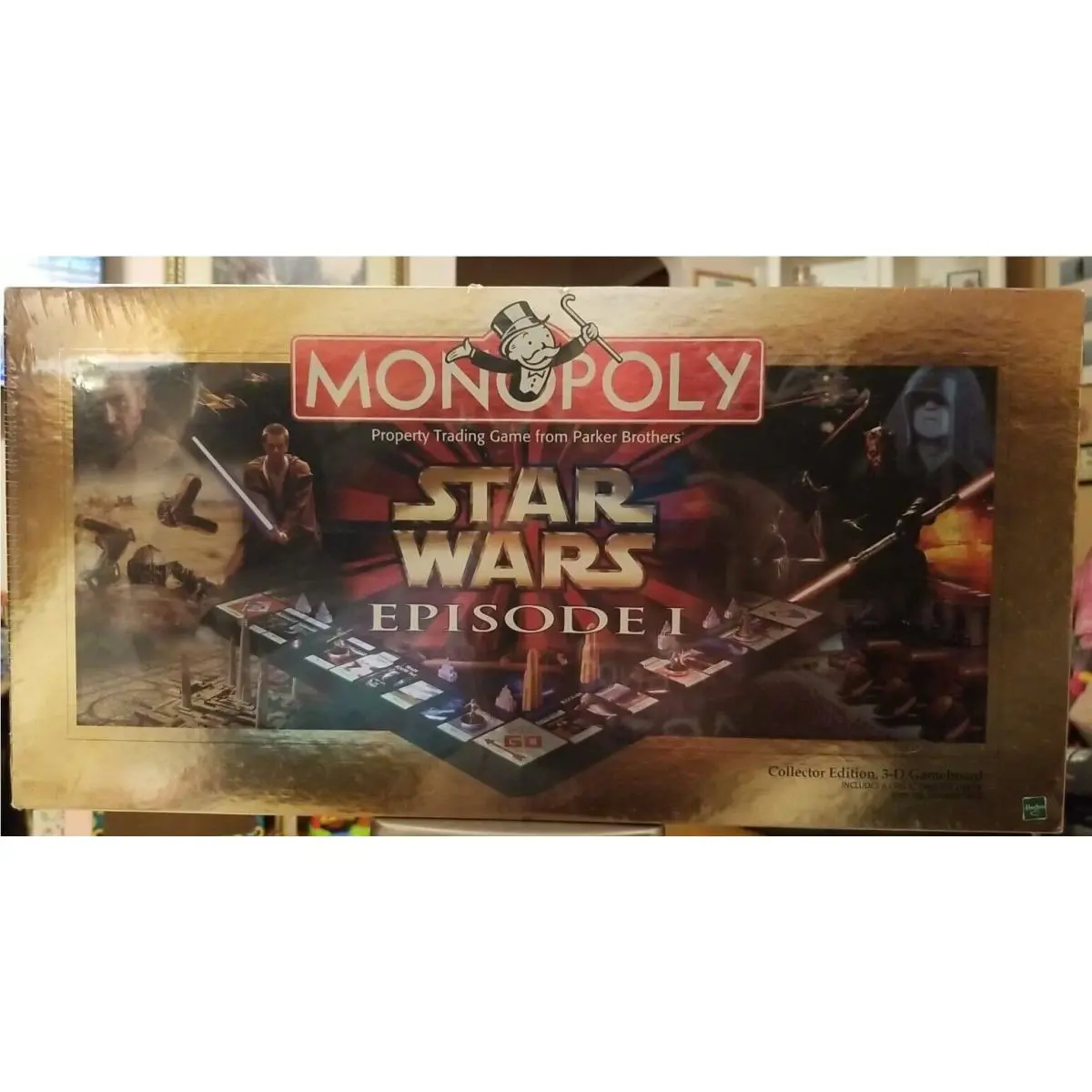 Star Wars Episode 1 Monopoly Collector Edition 3-D Gameboard