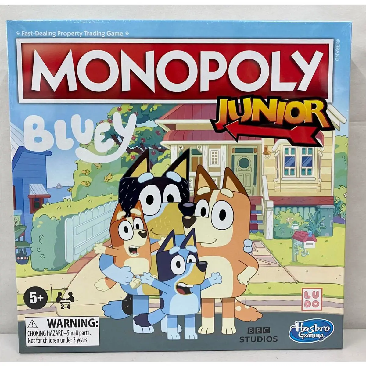 Hasbro Monopoly Junior: Bluey Edition Board Game For Kids - IN Hand