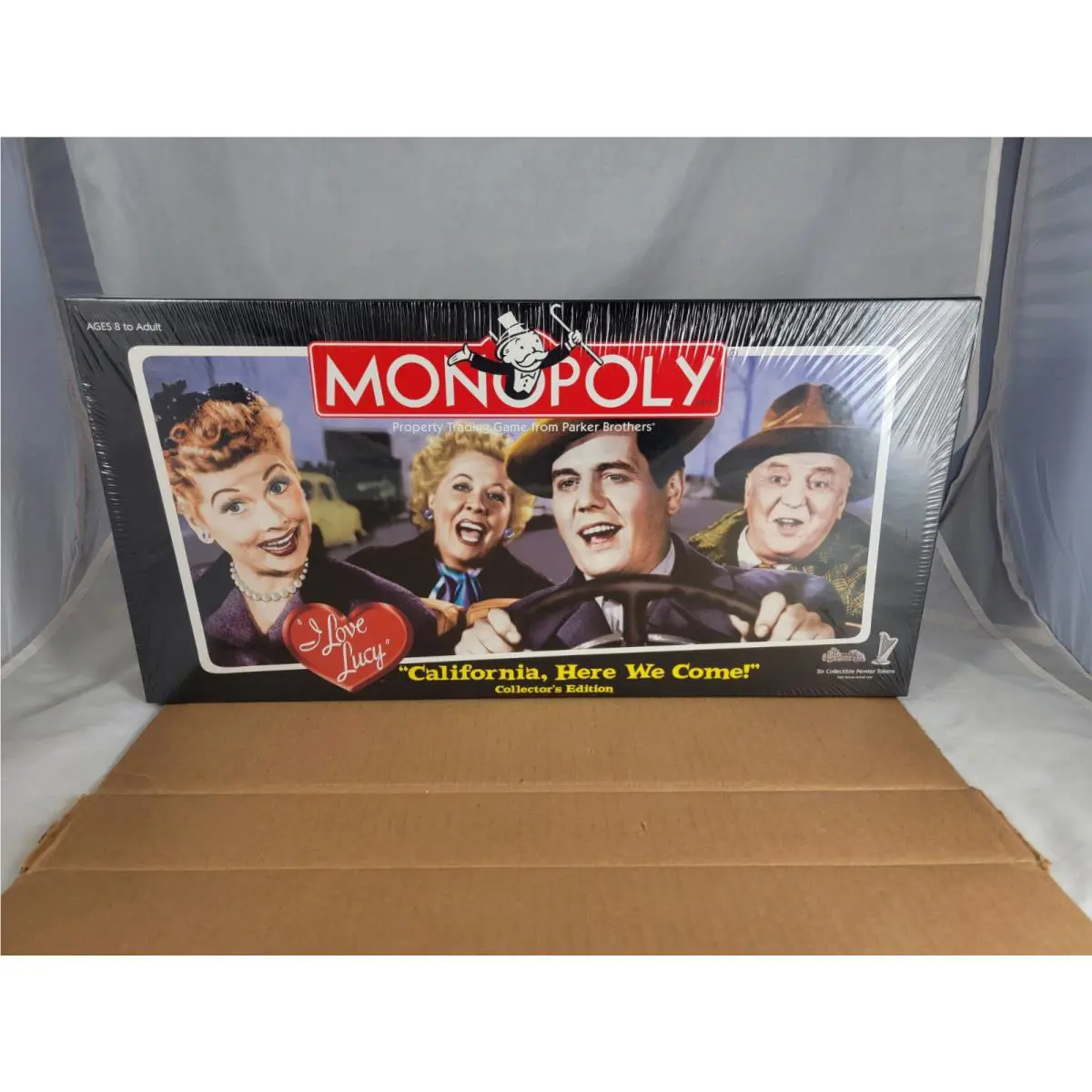 I Love Lucy Monopoly California Here We Come Collectors Edition Board Game
