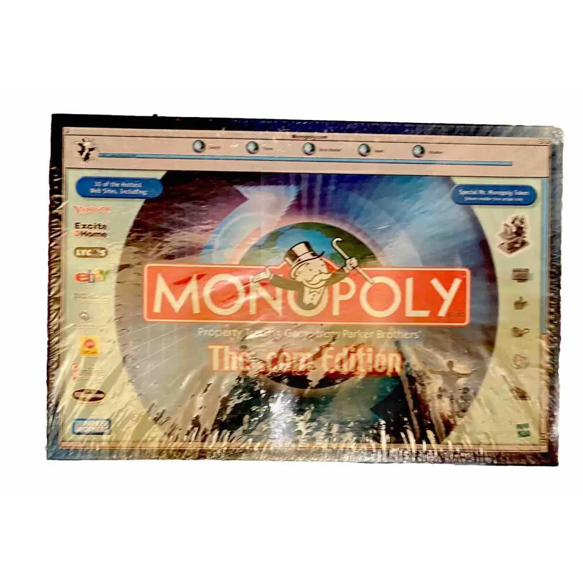 Monopoly Game Dot Com Edition 2000 Stock Market News Travel Weather