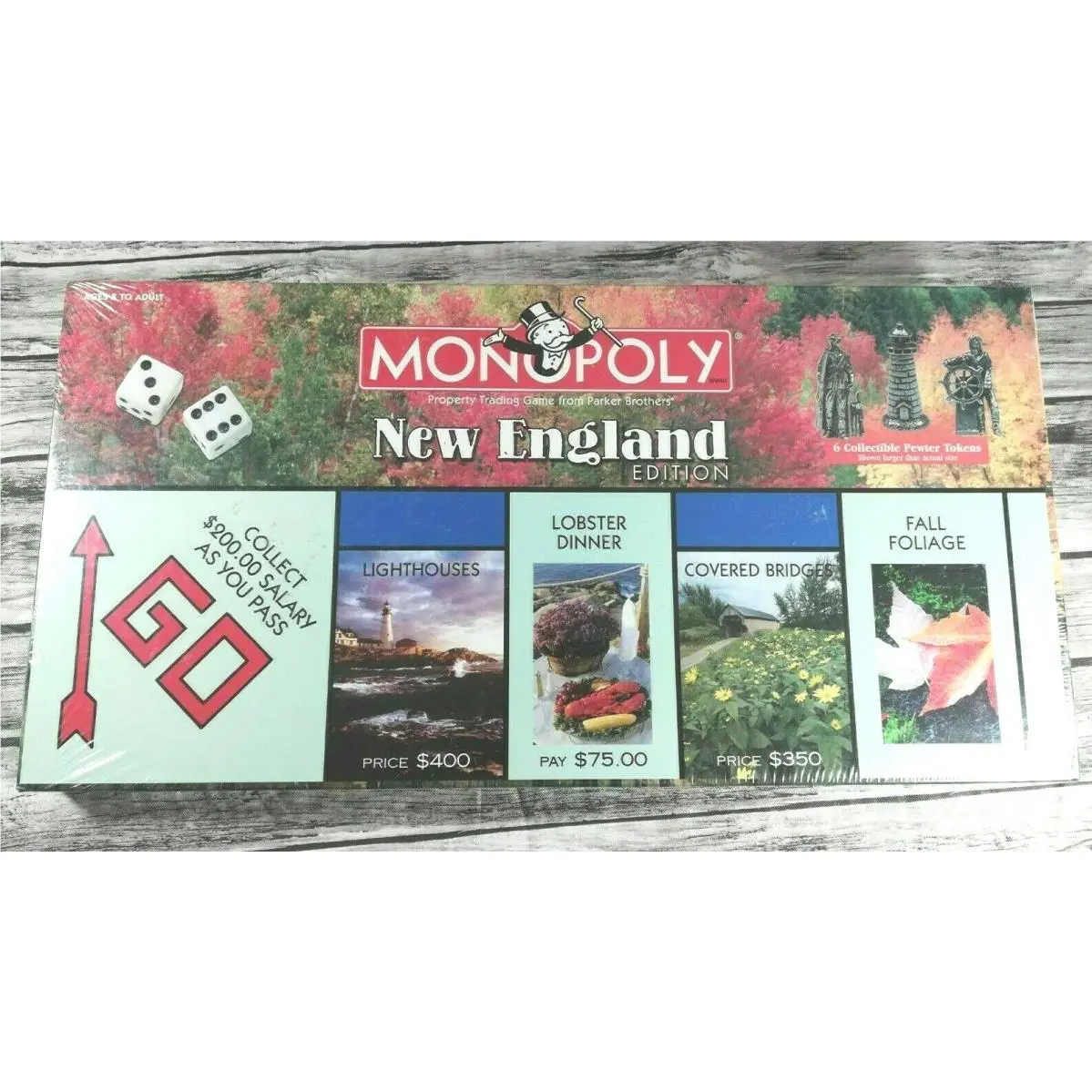 Monopoly England Edition 2001 Hasbro Usaopoly Hard to Find