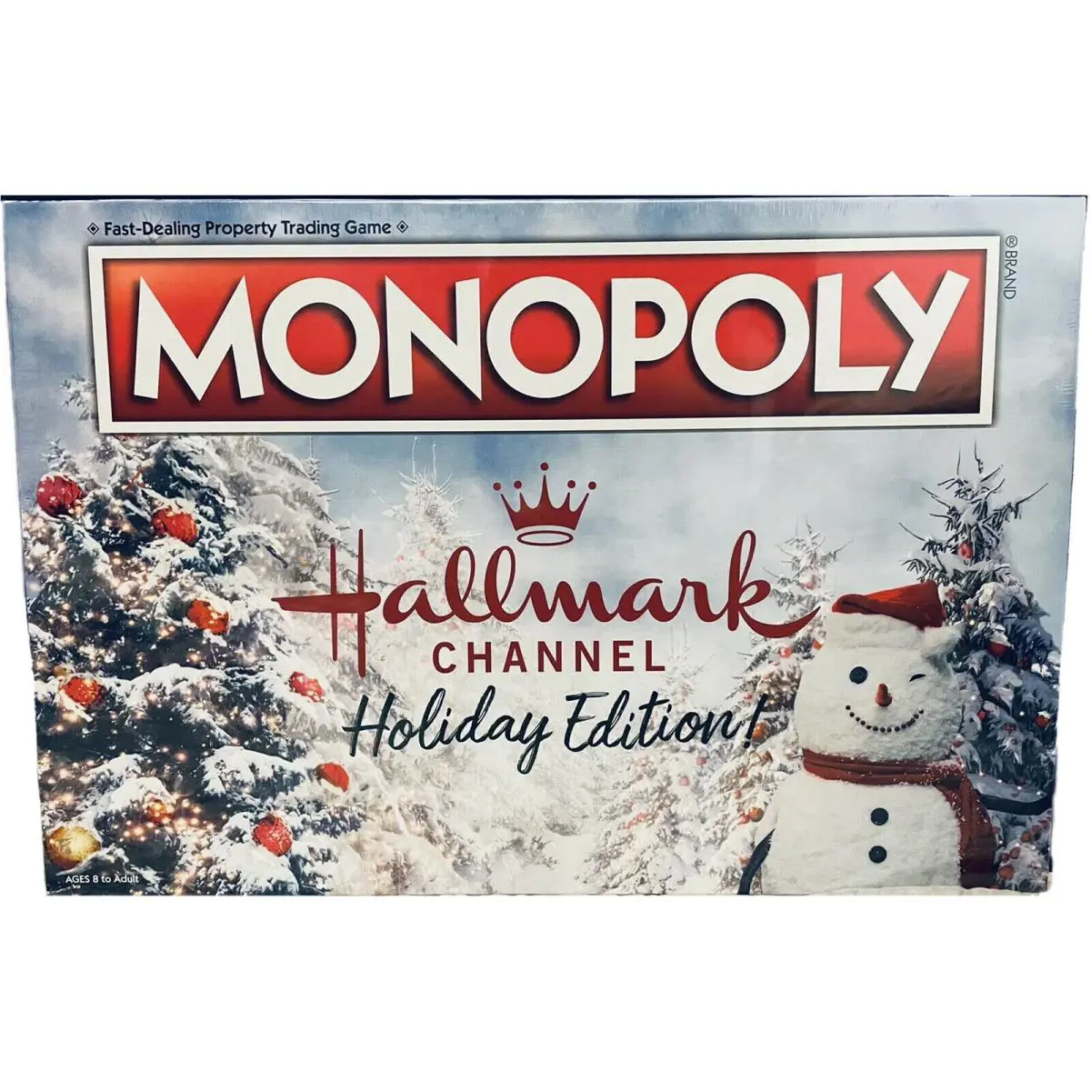 2020 Monopoly Hallmark Channel Holiday Edition Board Game