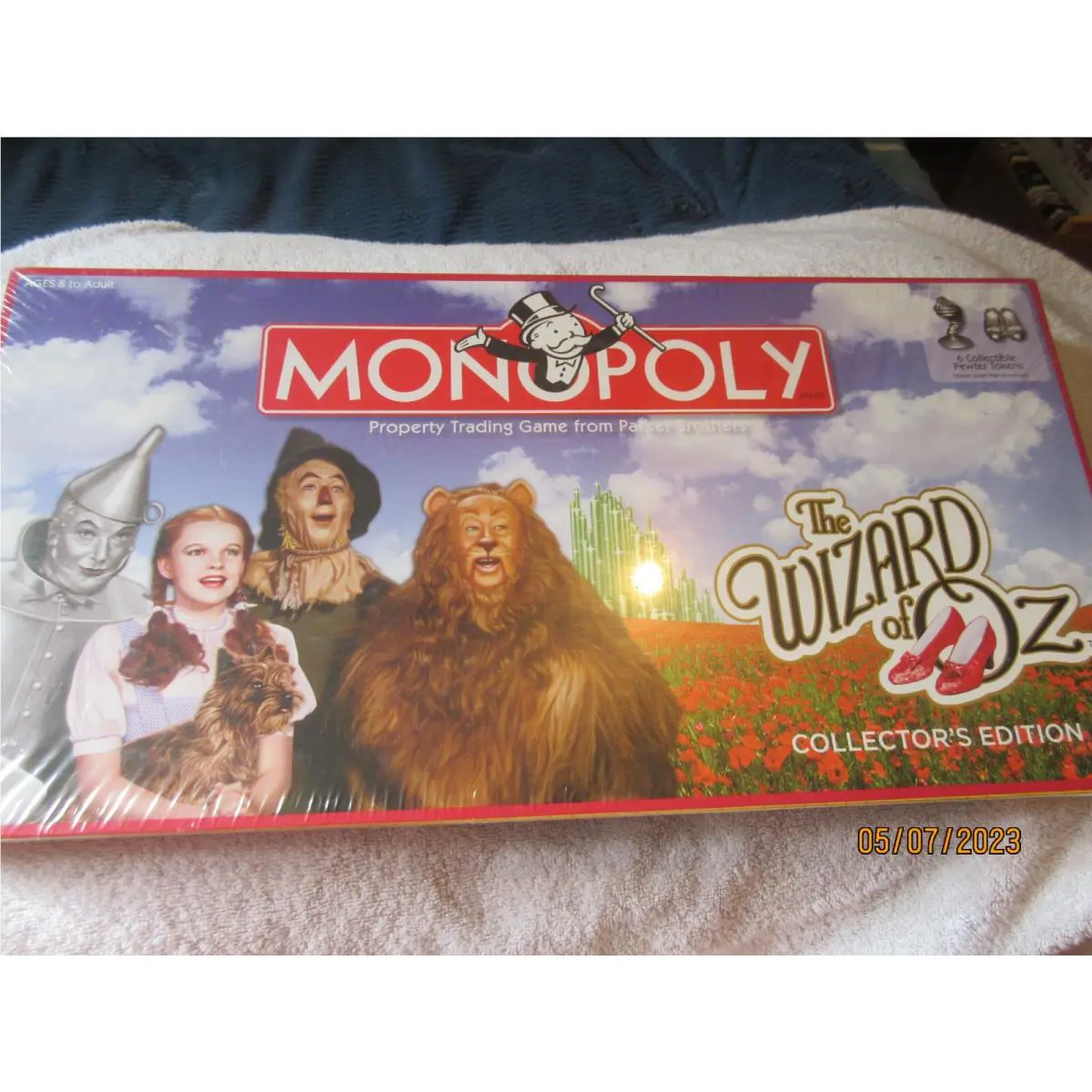 The Wizard of Oz 2008 Collectors Edition Monopoly Board Game