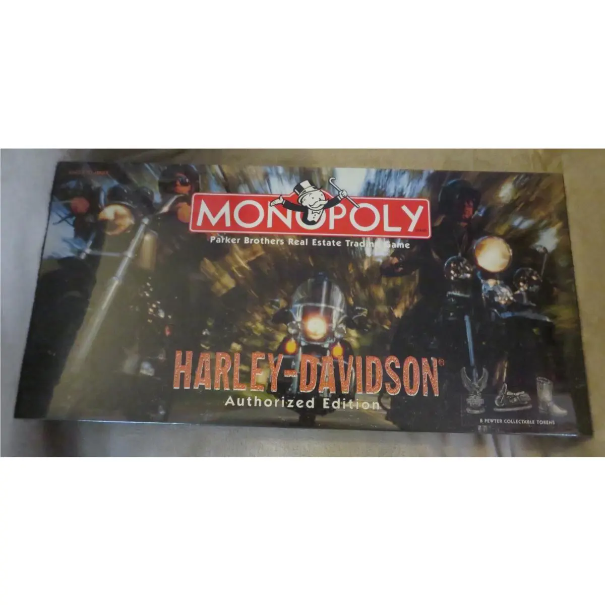 Harley-davidson Authorized Edition of Monopoly Board Game S