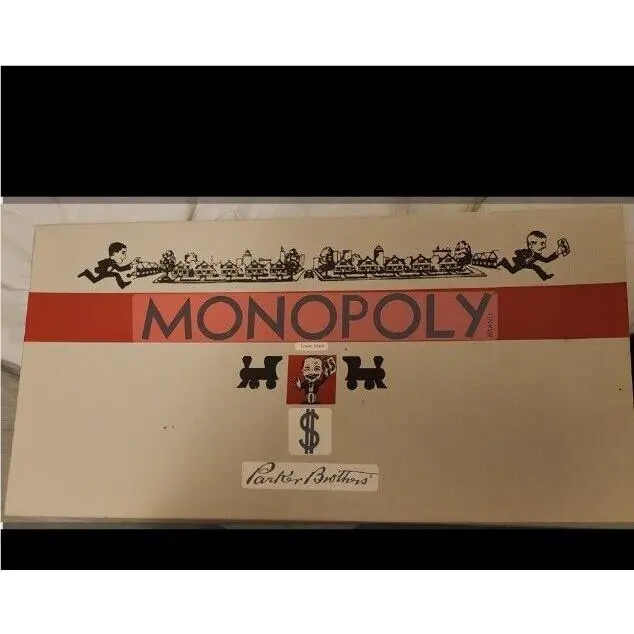 Monopoly 1935 Deluxe First Edition Classic Reproduction Board Game 2002