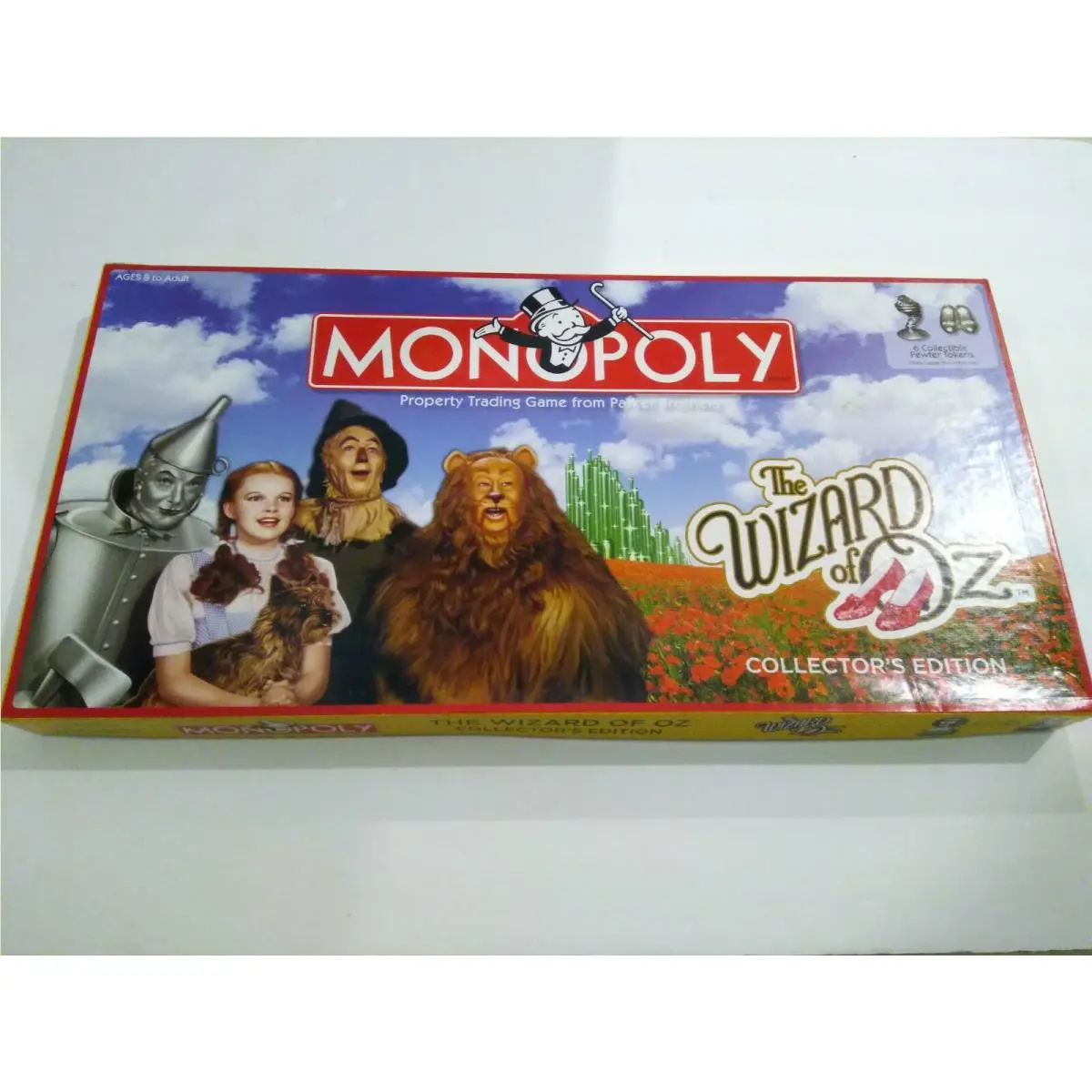 Wizard of Oz Monopoly Collectors Edition Board Game Contents 2008