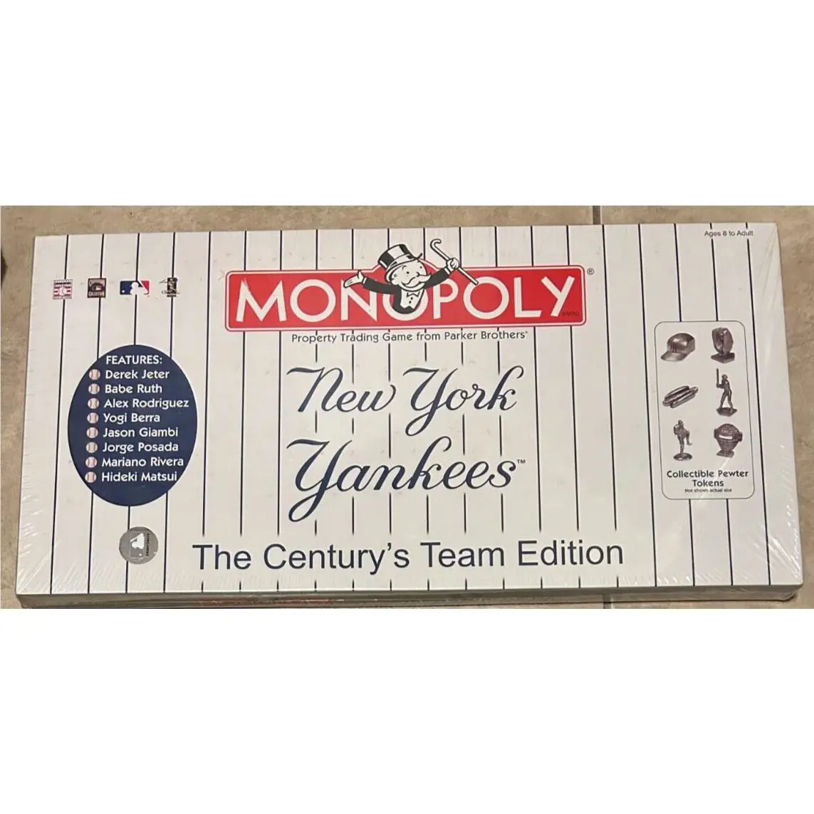 York NY Yankees Monopoly Century Team Edition Board Game