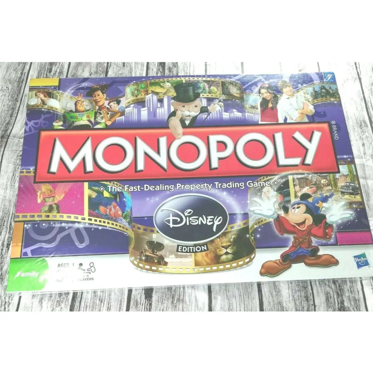 Monopoly Disney Edition 2009 Hasbro Disney Monopoly Family