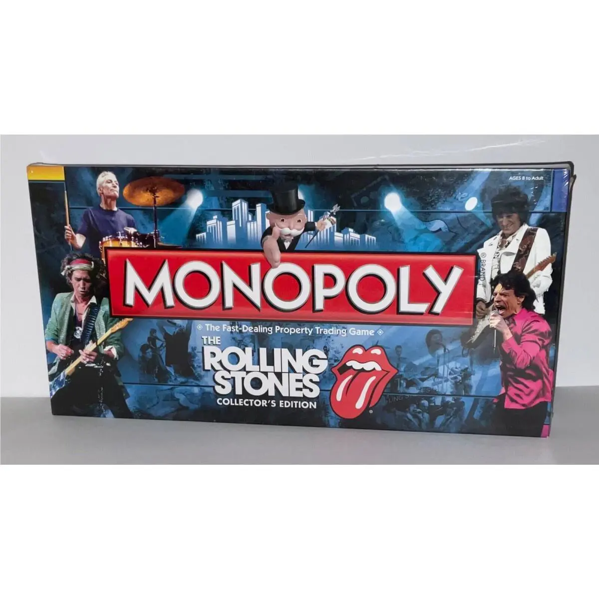 Monopoly The Rolling Stones Complete Board Game 2010 Collectors Edition