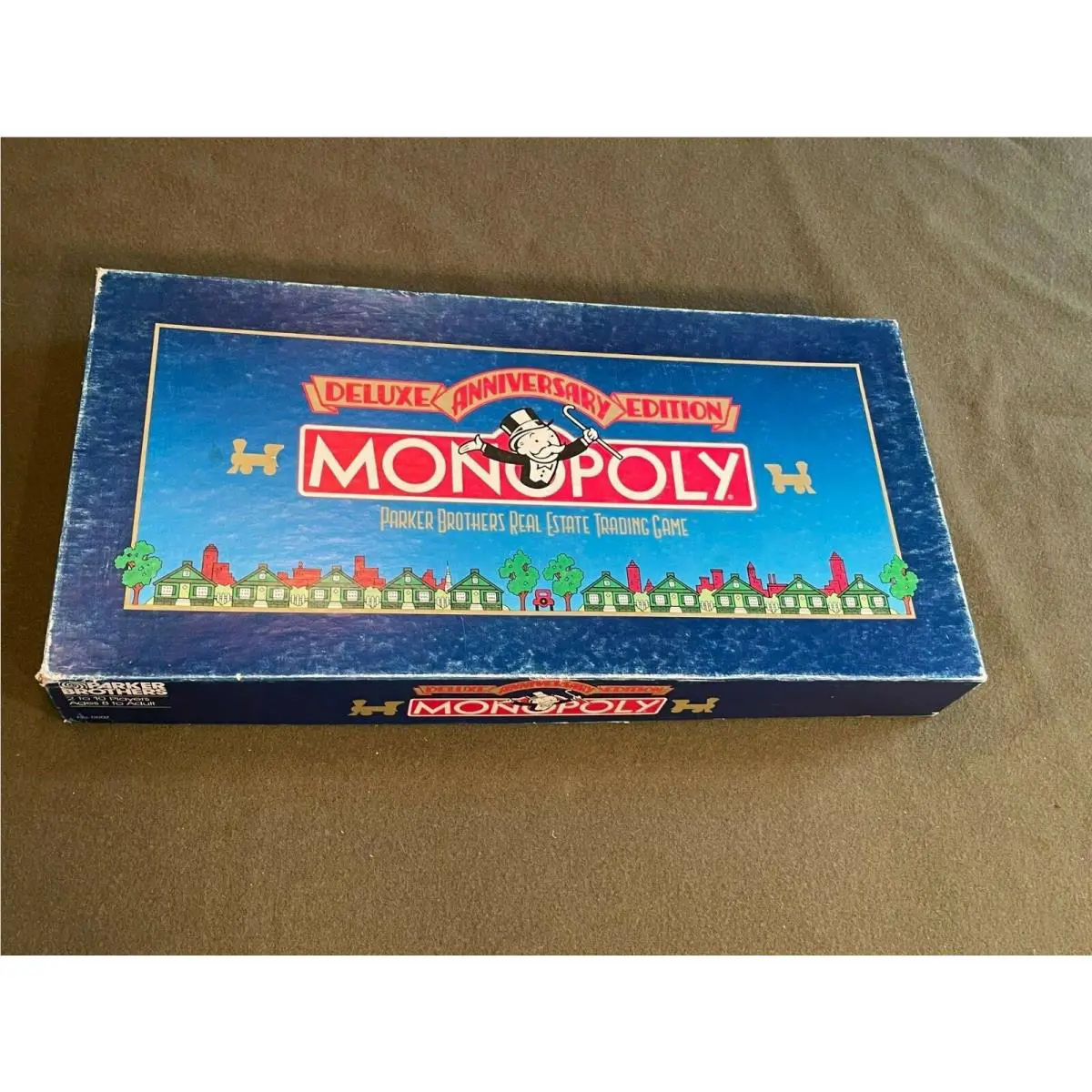 Monopoly Deluxe Anniversary Edition 1984 Board Game Complete
