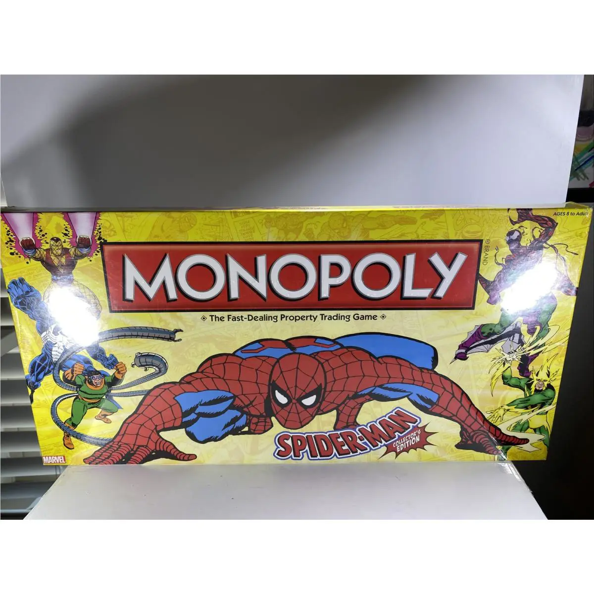 Spider-man Monopoly Usaopoly Hasbro 2010 Collectors Edition
