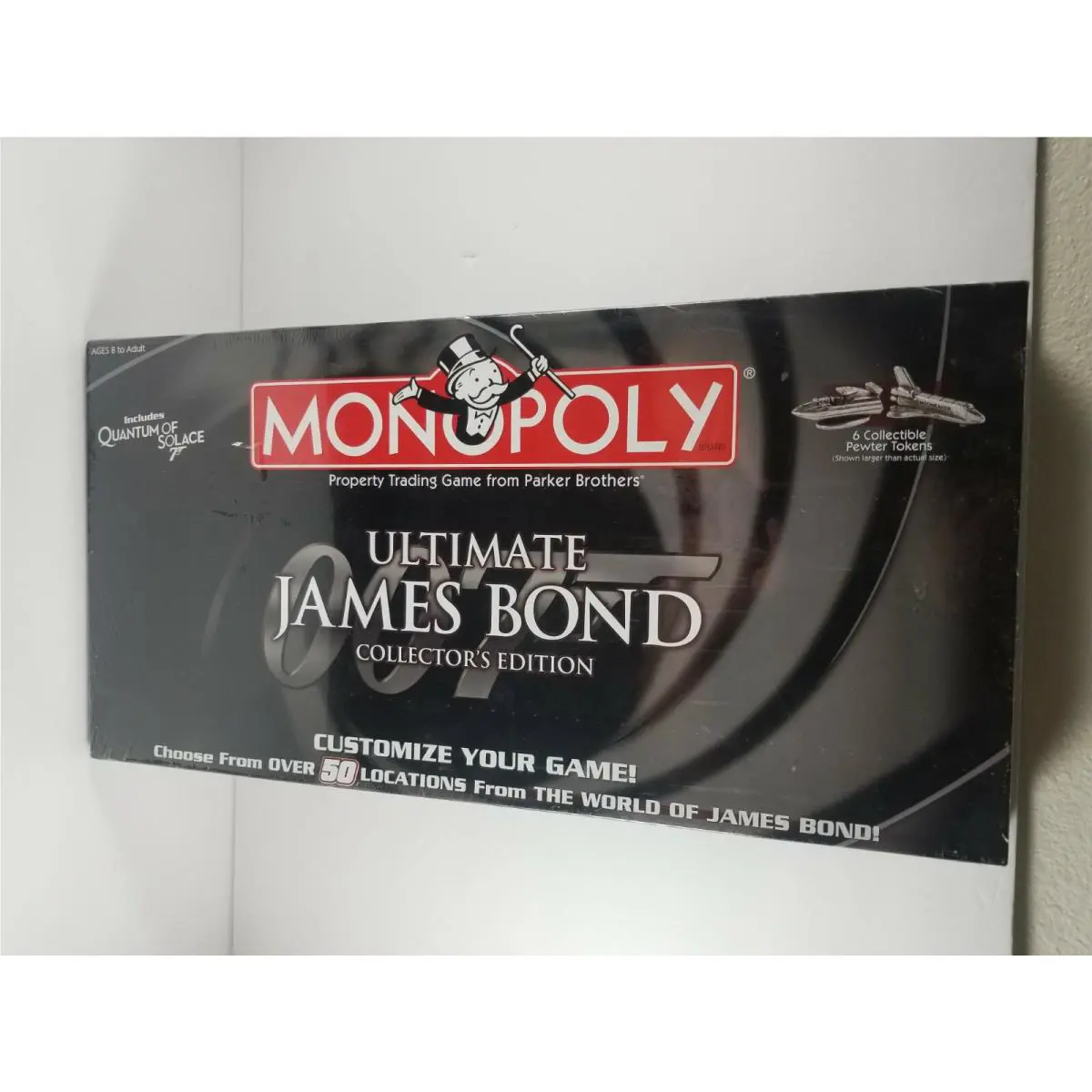 Ultimate James Bond 007 Quantum of Solace Collectors Edition Monopoly Board Game