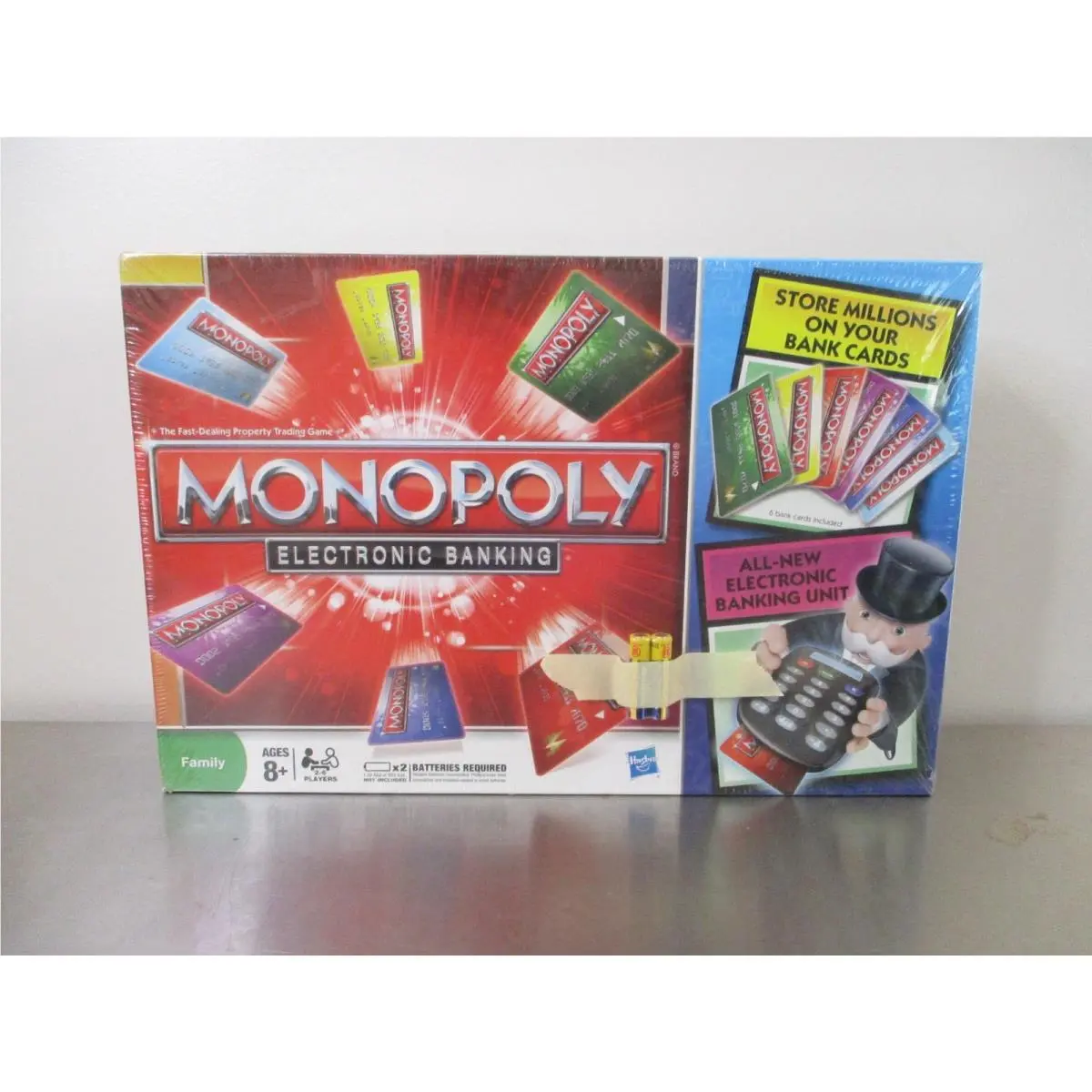 Hasbro Parker Brothers Monopoly Electronic Banking Board Game - Free Batteries