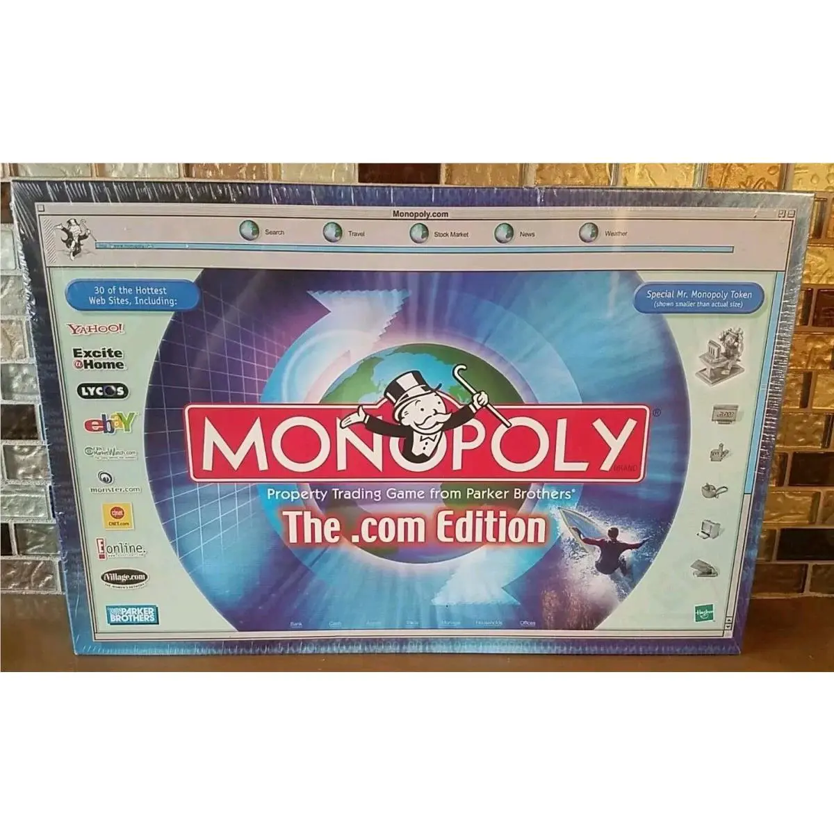 Monopoly: The .com Edition Parker Brothers /new