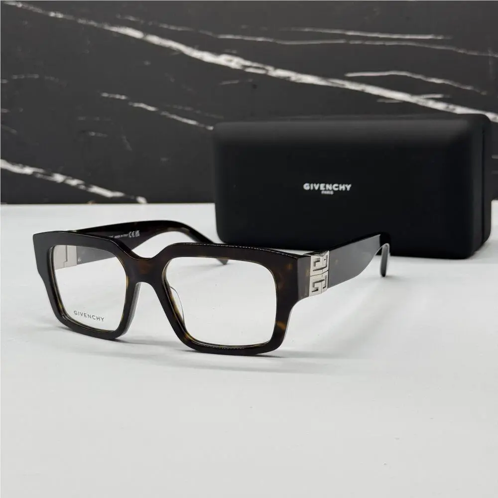 GV50049I 052 Givenchy Dark Havana Unisex Givenchy Eyeglasses