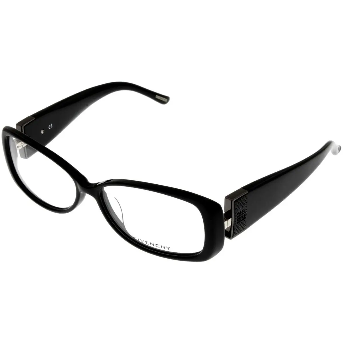 Givenchy Rectangular Eyeglasses Frame Women Shiny Black VGV677T 700S