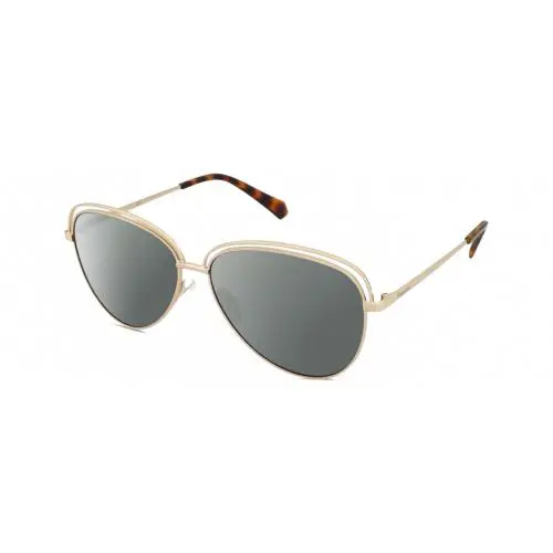 4103/S Women`s Polarized Sunglasses Gold Tortoise Havana 58mm 4 Options Smoke Grey Polar by Polaroid