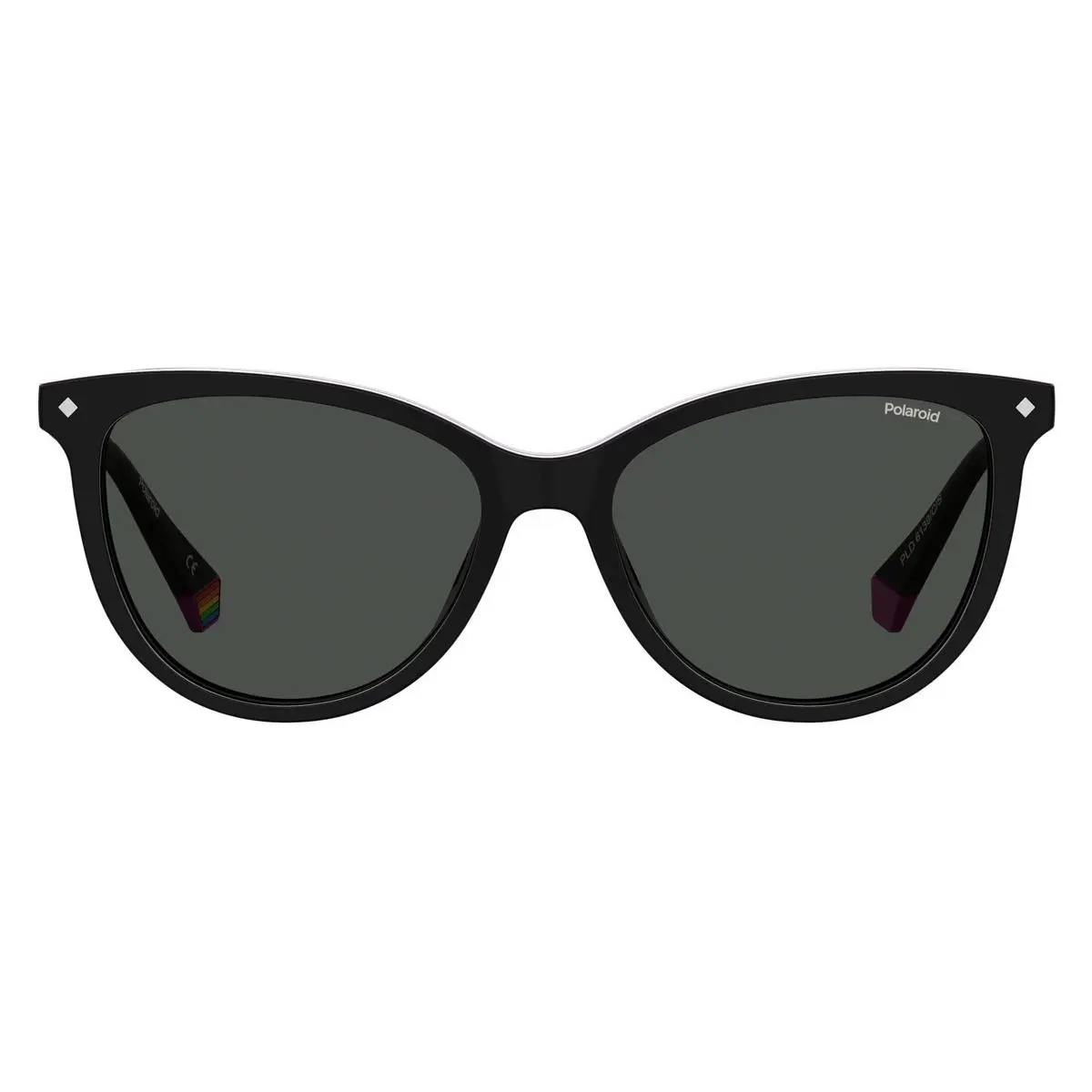 Polaroid 6138/cs Sunglasses Women 0807 Black Cat Eye 53mm