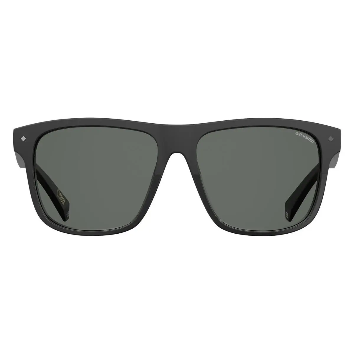 6041/S Sunglasses Men 0807 Black Square 56mm by Polaroid