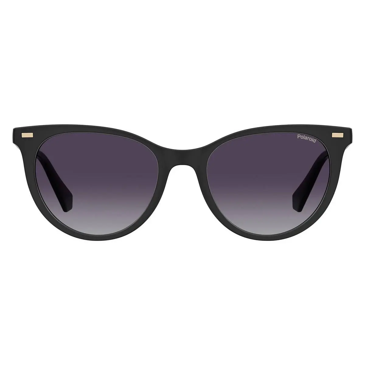 Polaroid 4107/S Sunglasses Women Black Cat Eye 52mm