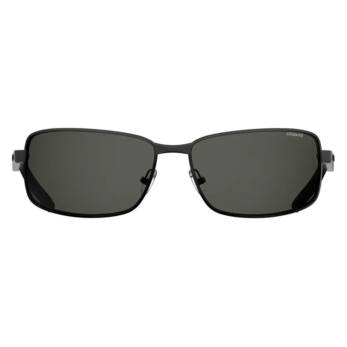 Polaroid 2045/S Sunglasses Men 0807 Black Rectangle 63mm